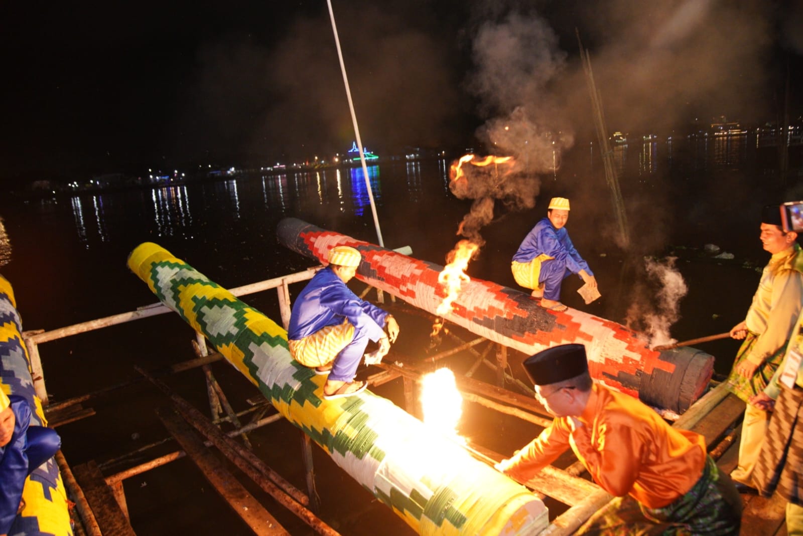 Eksebisi Meriam Karbit Digelar Malam Ini