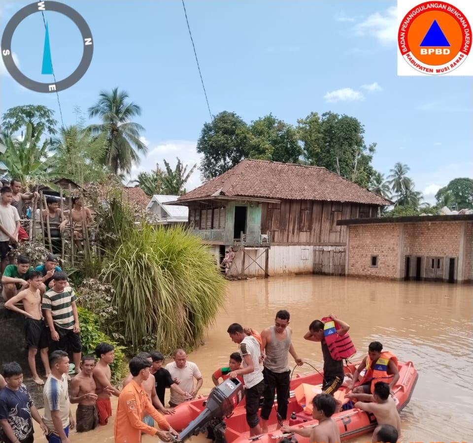 51.812 Jiwa Terdampak Banjir Bandang Musi Rawas Utara