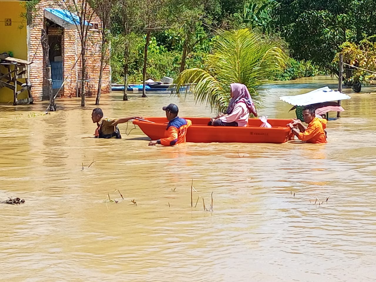 Banjir Rendam Ratusan Rumah di Kabupaten Luwu