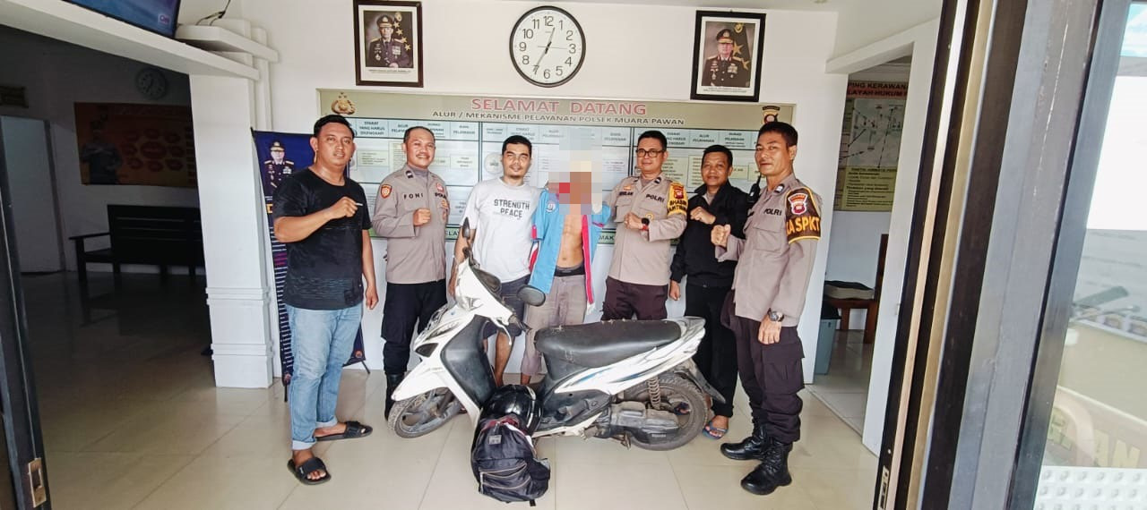 Belum 24 Jam, Kasus Curanmor Di Kecamatan Delta Pawan Berhasil Diungkap Polisi