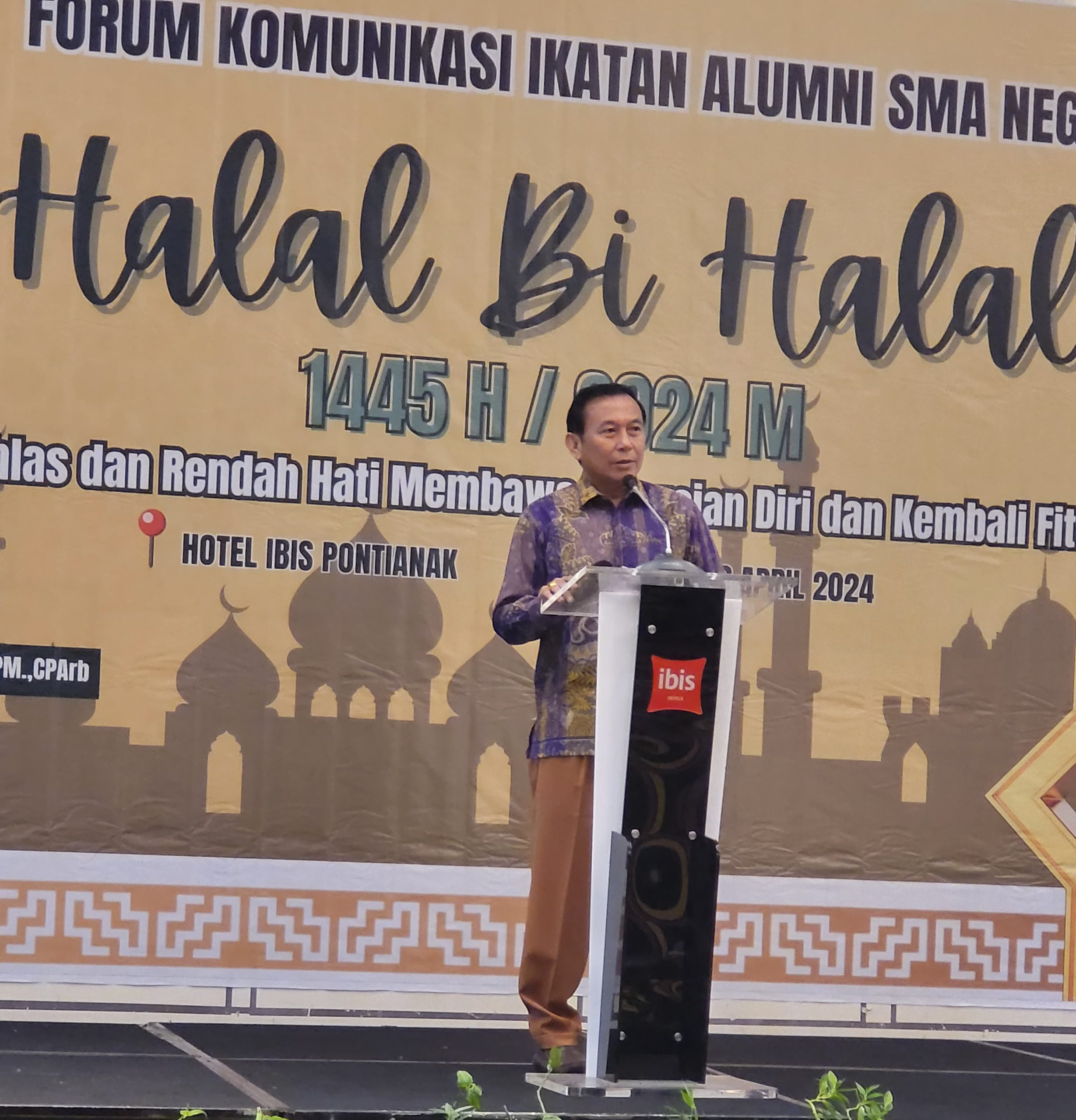 Halal Bi Halal,Rangkaian Akhir Kegiatan Ramadhan dan Idul Fitri FKIA SMA 3 Pontianak