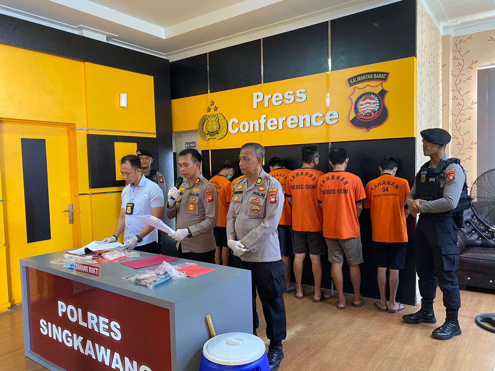 Bulan April, Polres Singkawang Berhasil Ungkap 5 Perkara Narkoba