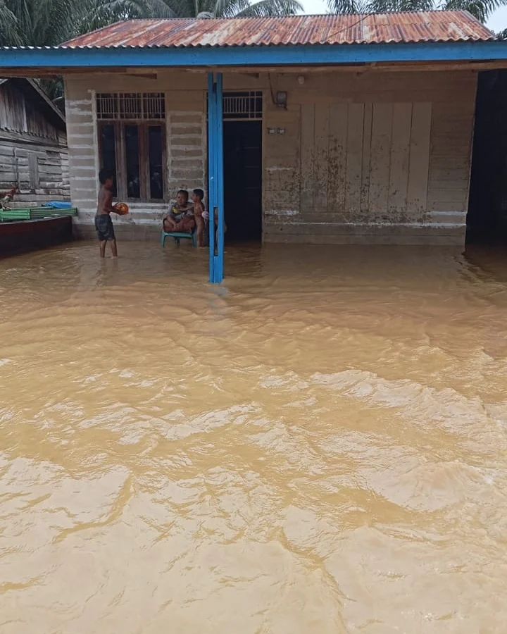 Banjir Rendam Satu Desa di Aceh