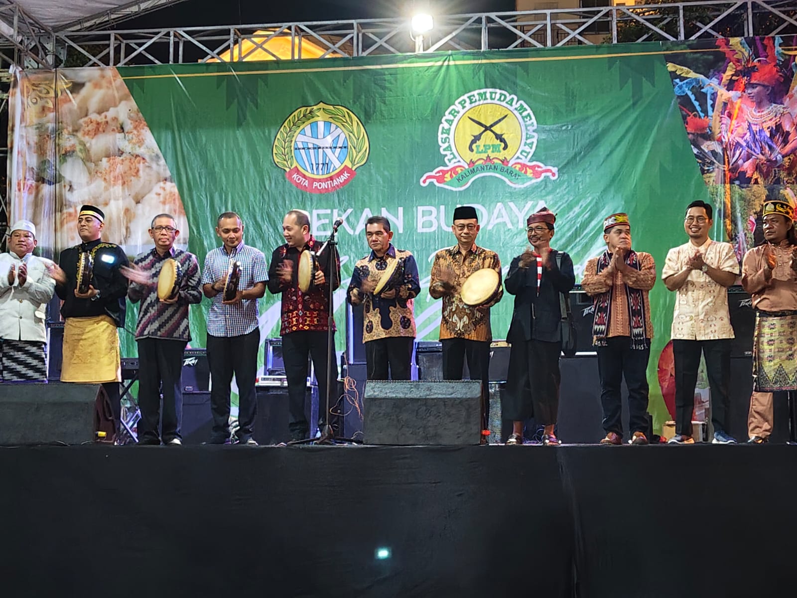 Sutarmidji-Edi Kamtono Hadiri Pembukaan Pekan Budaya LPM