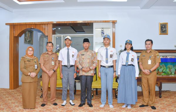 Wakil Bupati Ketapang Lepas Siswa Peserta Calon Paskibraka Tingkat Provinsi Kalbar