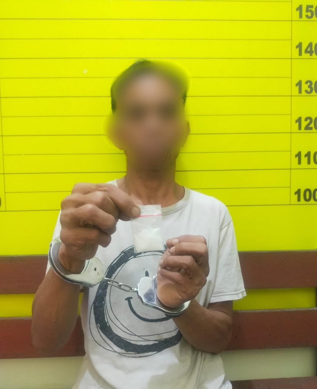 Rumah Digerebek, Ditemukan 2 Klip Sabu,JH  Tak Berkutik