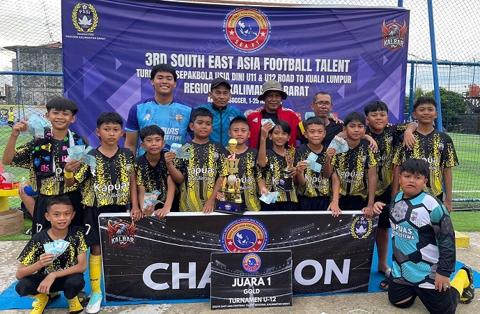 SSB Kapuas Khatulistiwa Juara SEAFT Regional Kalbar