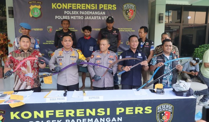 Dua Pelaku Pembacokan saat Tawuran di Jakarta Utara Diciduk Polisi