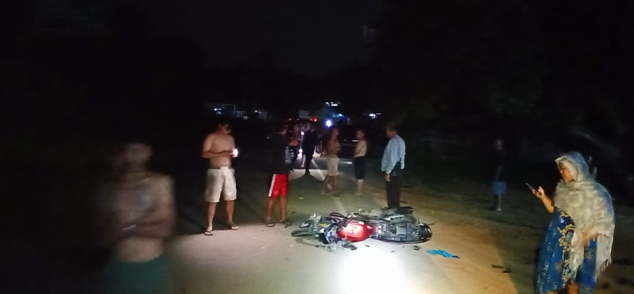 Supir Dump Truk Ngantuk, Motor Dihantam, Dua Nyawa Melayang