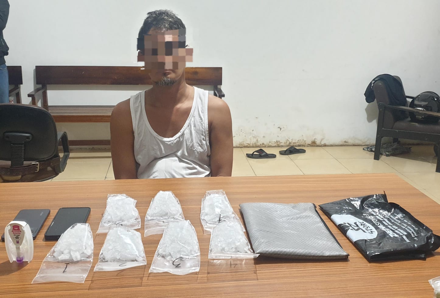 Hendak Jual Sabu Seberat 7,5 Ons, HR Keduluan Diringkus Tim Gabungan Polda