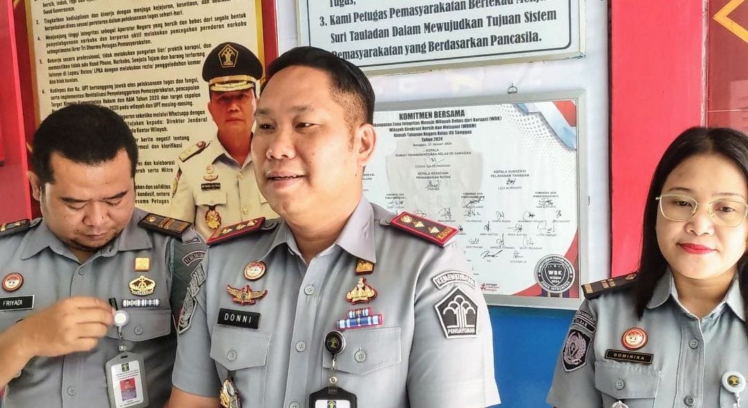 Nyaris 80 Persen WBP Rutan Sanggau Terkait Kasus Narkoba