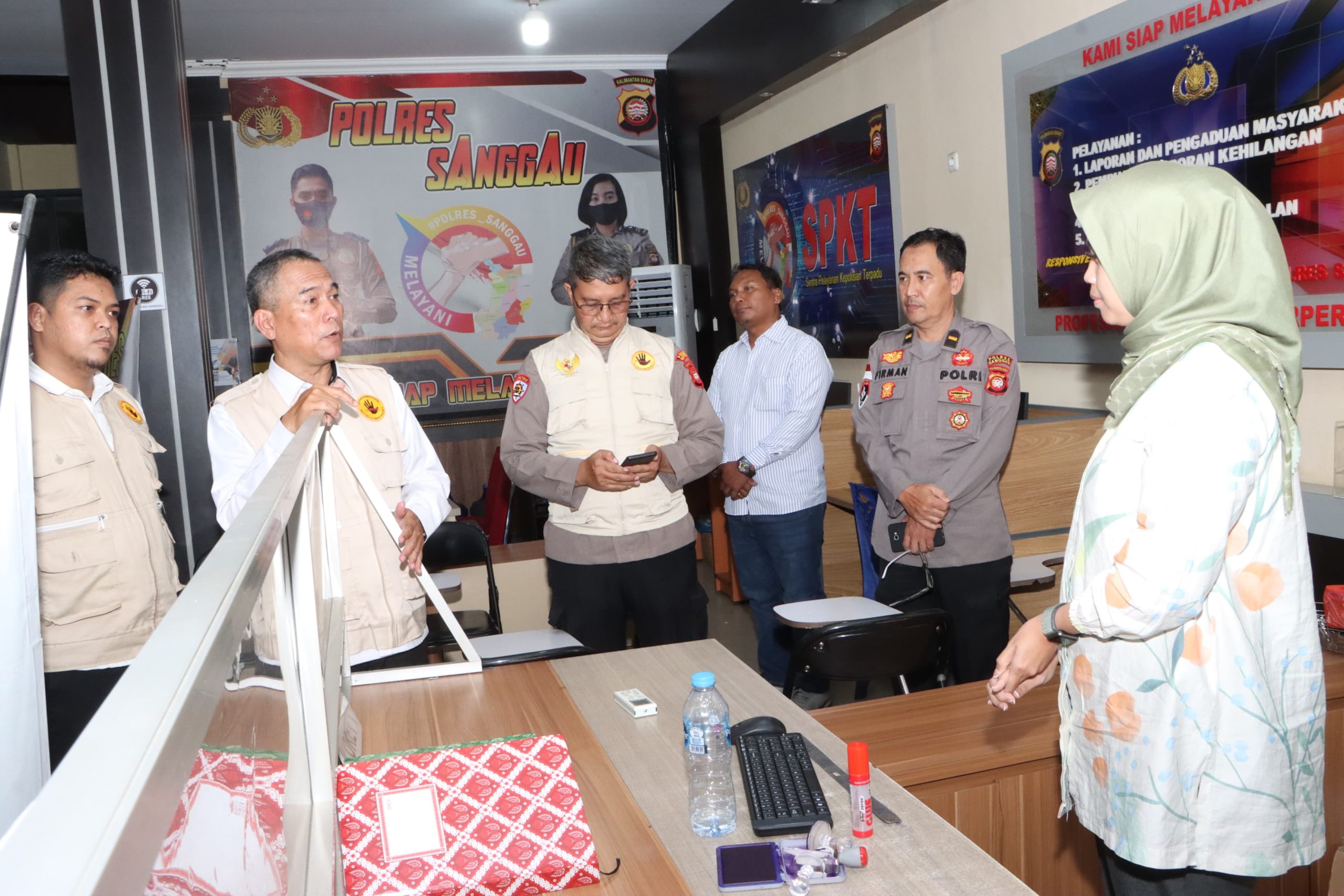 Tim Satgas Saber Pungli Kalbar Supervisi 4 Pusat Layanan Publik di Sanggau