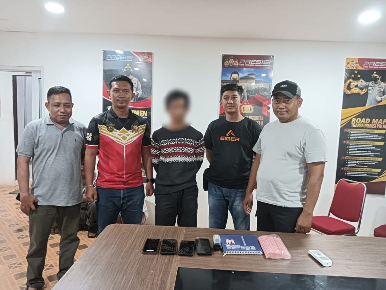 Polsek Sandai Tangkap Dua Pengedar Sabu