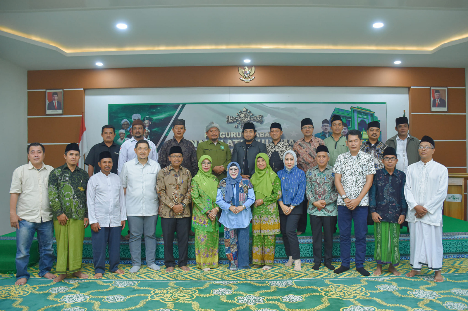 Asisten II Setda Dampingi Kunjungan Putri Wakil Presiden ke Kantor PCNU Ketapang