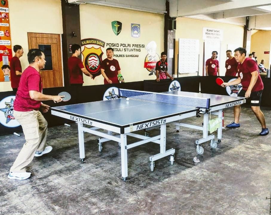 Turnamen Tenis Meja Kapolres Cup 2024 Diikuti 105 Peserta