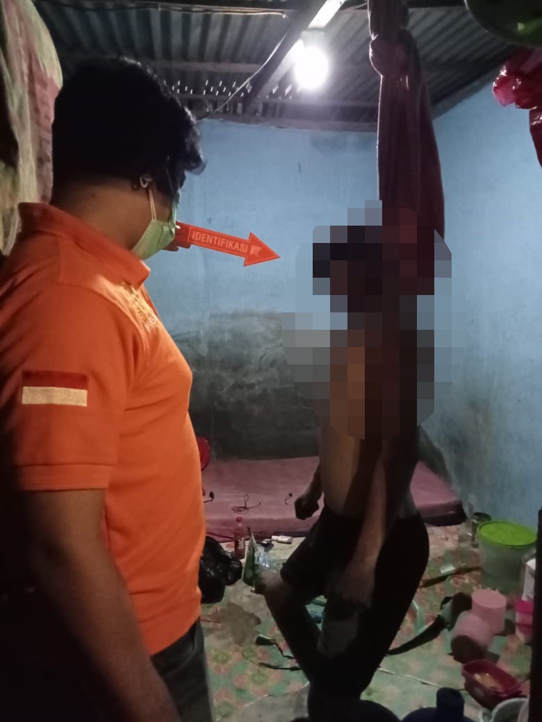 Dugaan Asmara,Seorang Pemuda di Sintang Mengakhiri Hidup dengan Gantung Diri