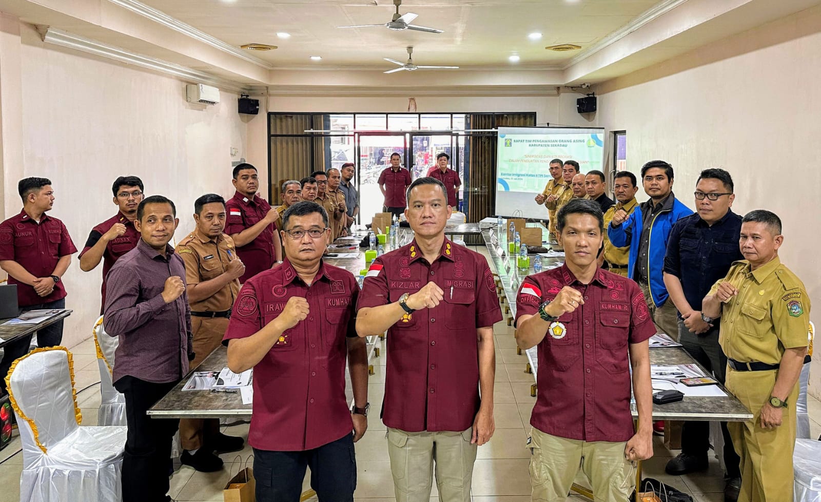 Kakanim Sanggau, Kizlar Assad Buka Rapat TIMPORA Di Sekadau