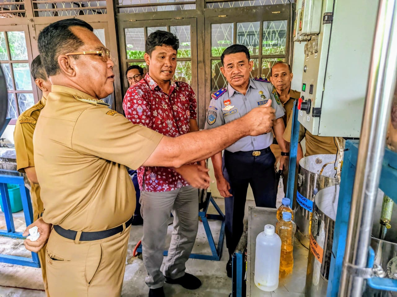 Sanggau Bermartabat, Inovasi Mesin Pengolahan Minyak Sawit Berhasil Diuji Coba