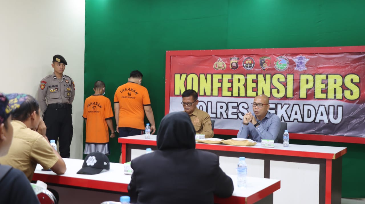 Tiga Pengedar Ditangkap, Polres Sekadau Ungka 16 Kasus Tindak Pidana Narkoba