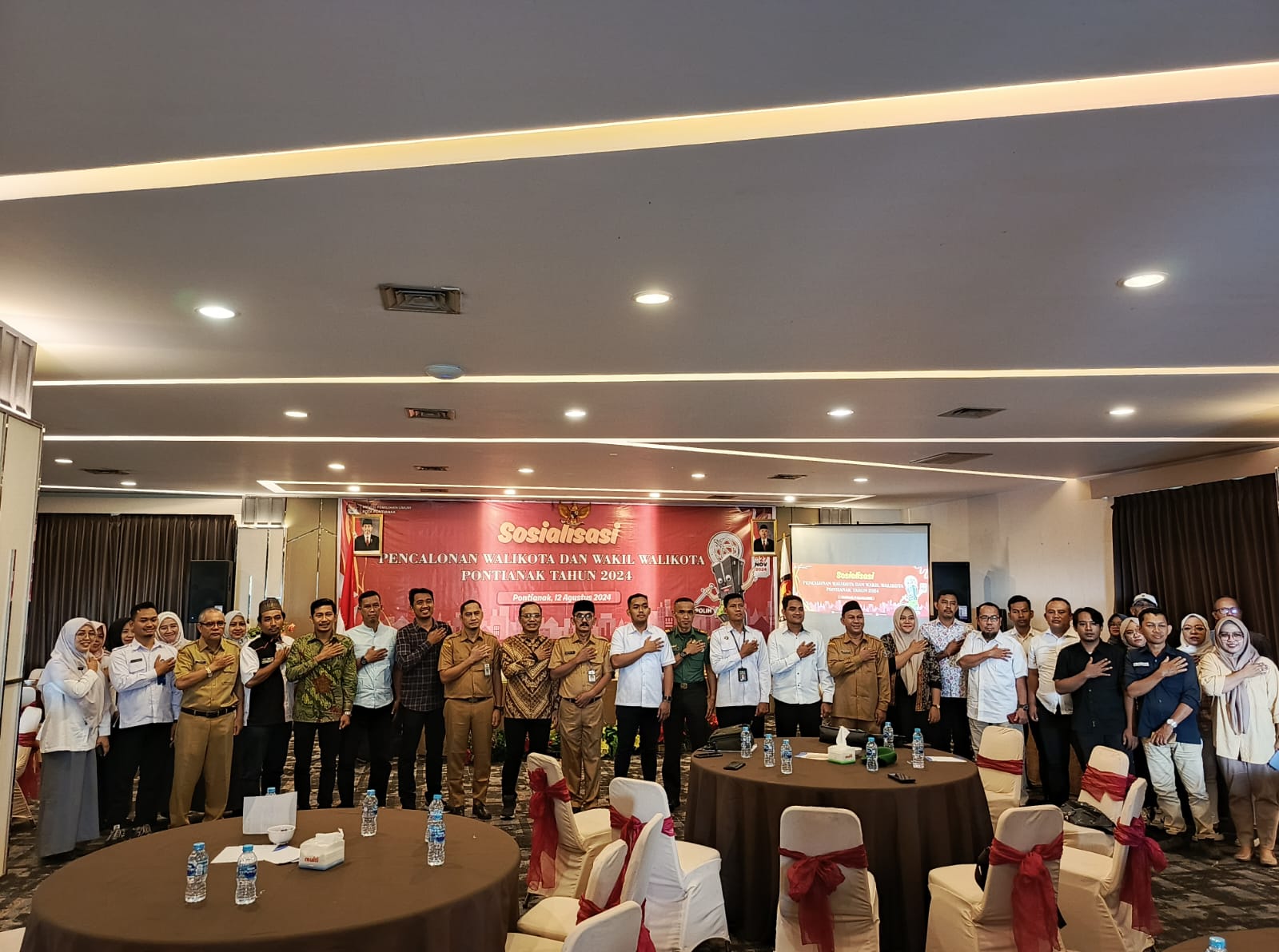 KPU Pontianak Ingatkan Paslon Peserta Pilkada Lapor LHKPN ke KPK