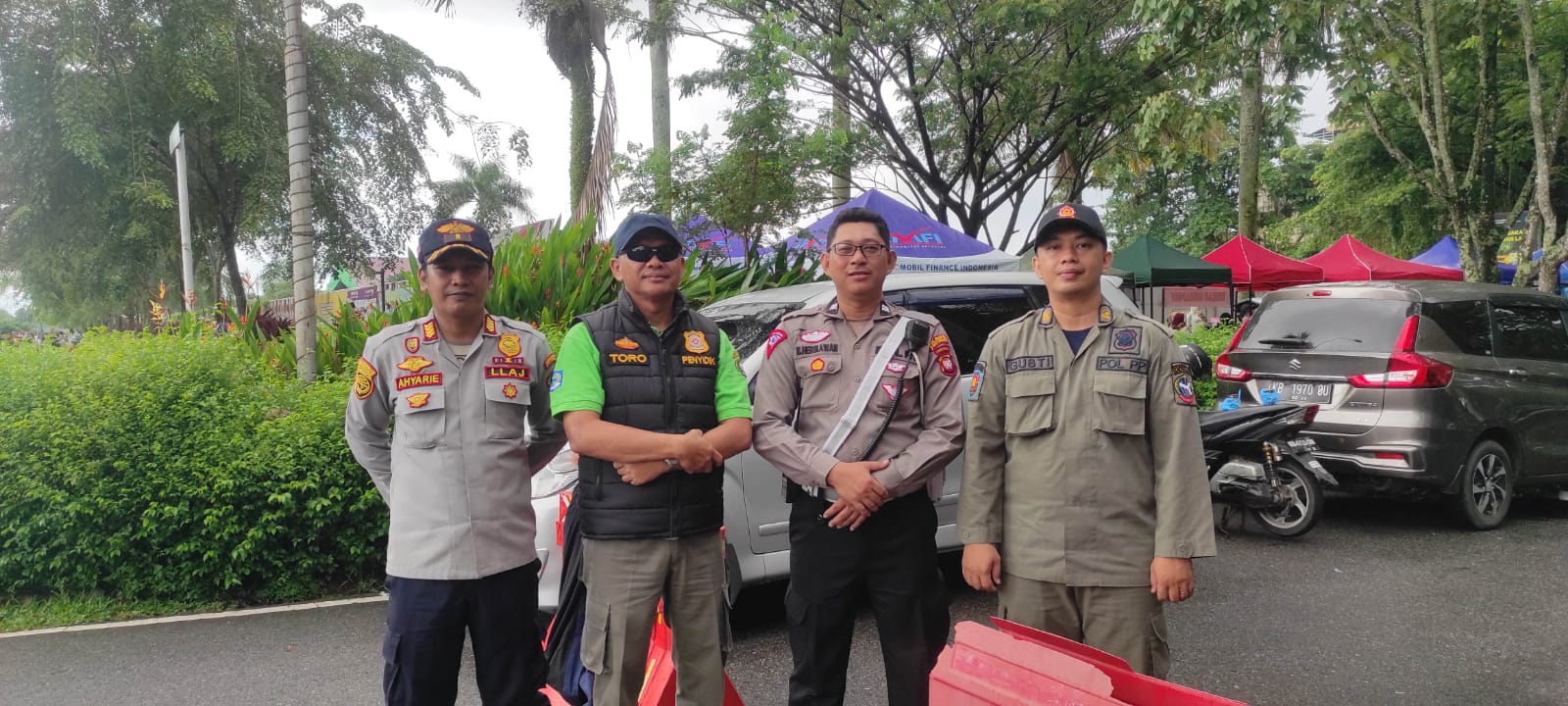 Satpol PP Pontianak Beri Edukasi Ketertiban di Kawasan CFD