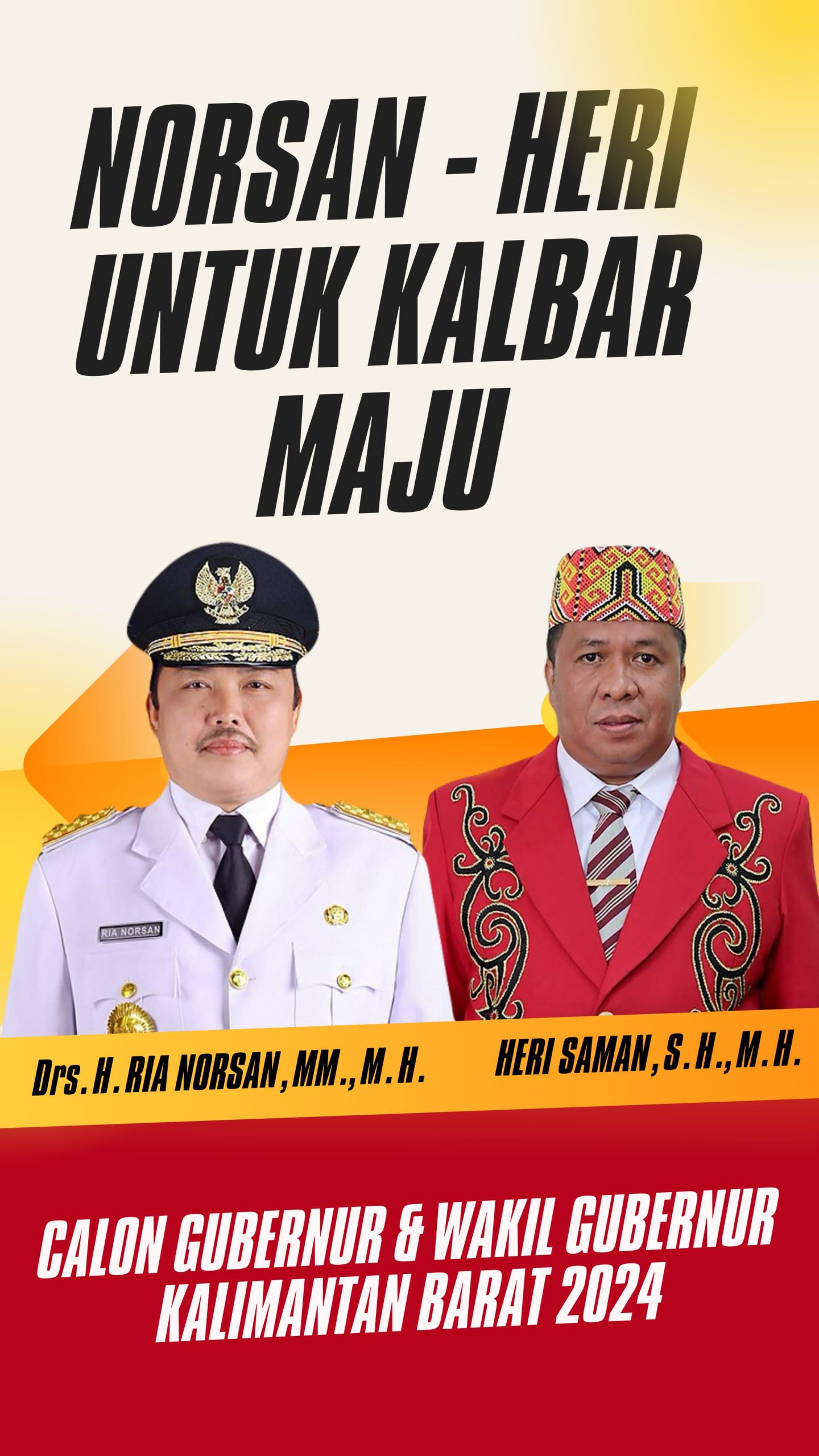 Beredar Isu Penetapan Calon dan Flyer Norsan-Heri untuk Kalbar Maju, PDIP Kalbar Angkat Bicara