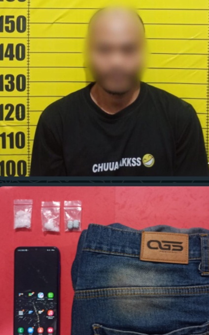Diduga Edarkan Narkoba di Kembayan, Warga Kecamatan Sekayam Ditangkap