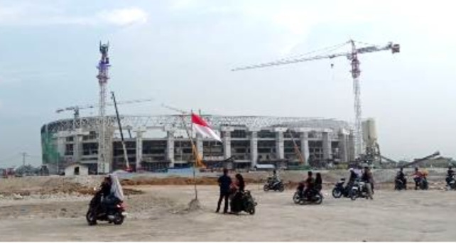 Was-Was Melihat Progres Pembangunan Stadion Utama Sumut Tempat Penutupan PON XXI