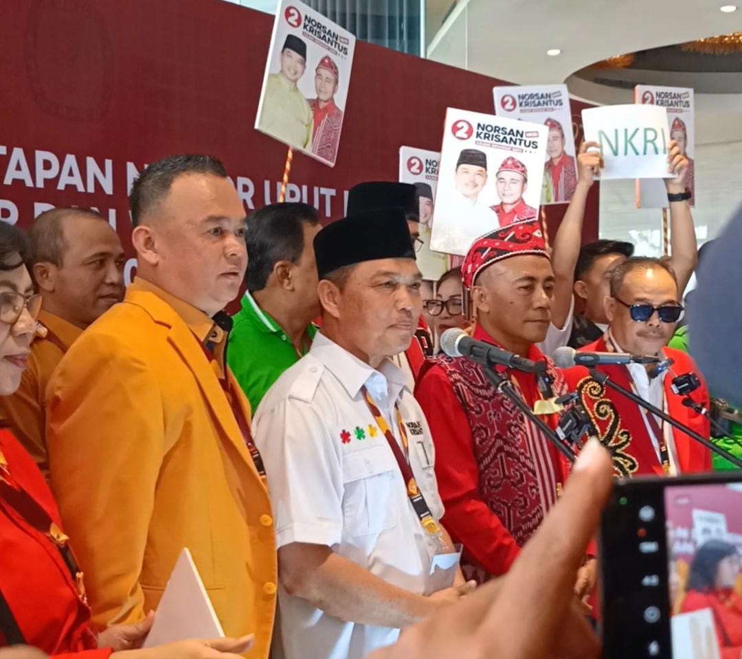 Norsan Artikan Nomor Urut 2 Kemenangan dan Kedamaian untuk Kalbar