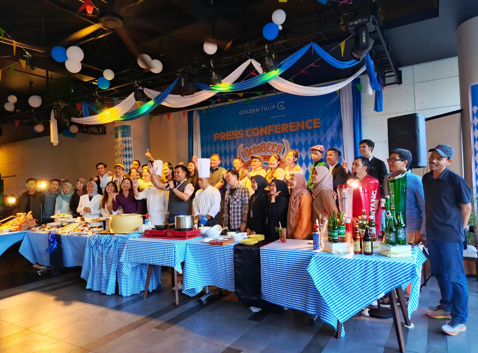 Sajikan Sensasi Nikmati Bir di Kota Pontianak, Hotel Golden Tulip Adakan OctoBEER GTfest