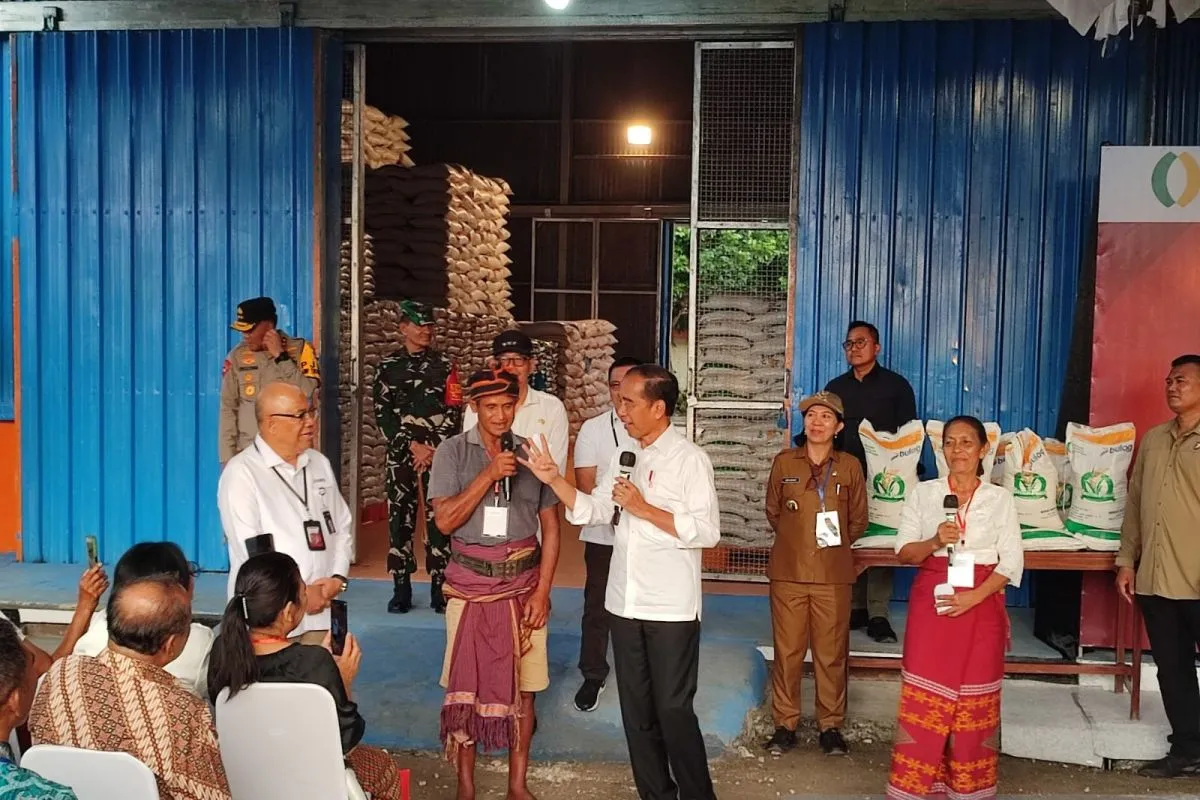 Jokowi Pastikan Stok Beras Aman hingga Akhir 2024