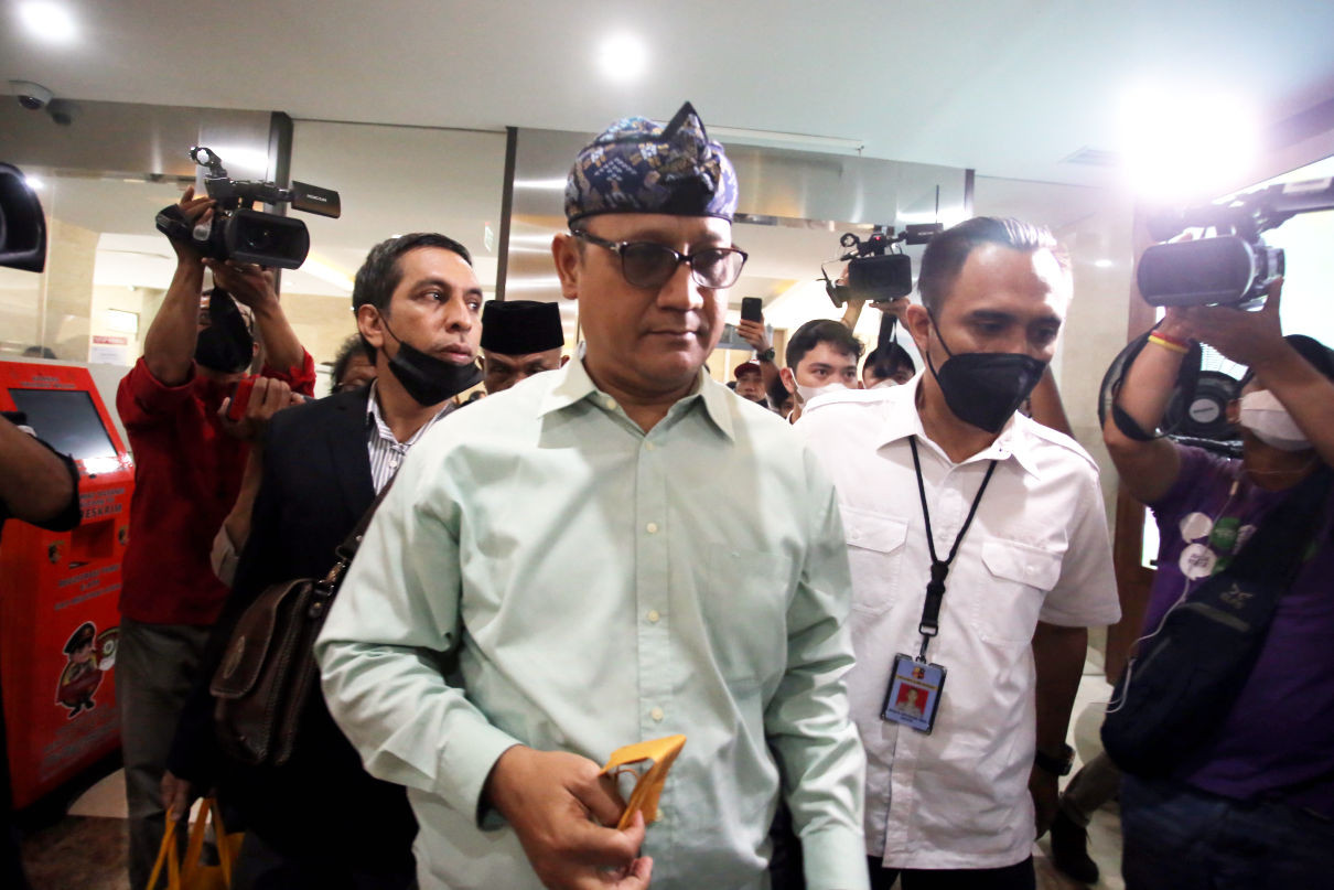 Edy Mulyadi Laporkan Akun Fufufafa ke Bareskrim Polri