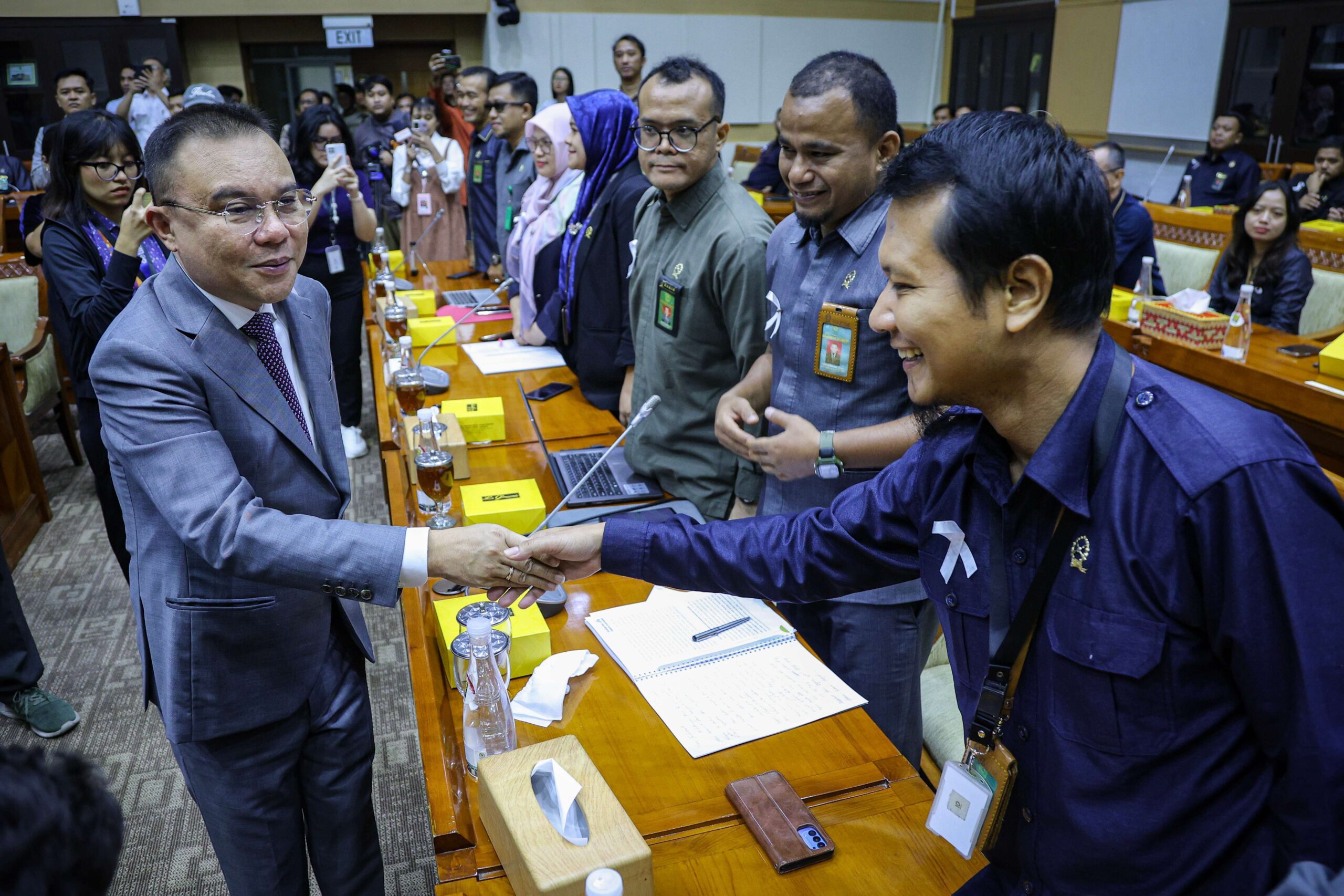 Audensi Serikat Hakim Indonesia, Aksi Sufmi Dasco Telepon Prabowo Tuai Apresiasi