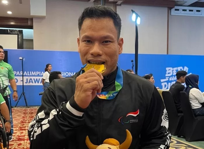 Atlet Angkat Berat Peparnas Kalbar Ikut Pelatnas SEA Games