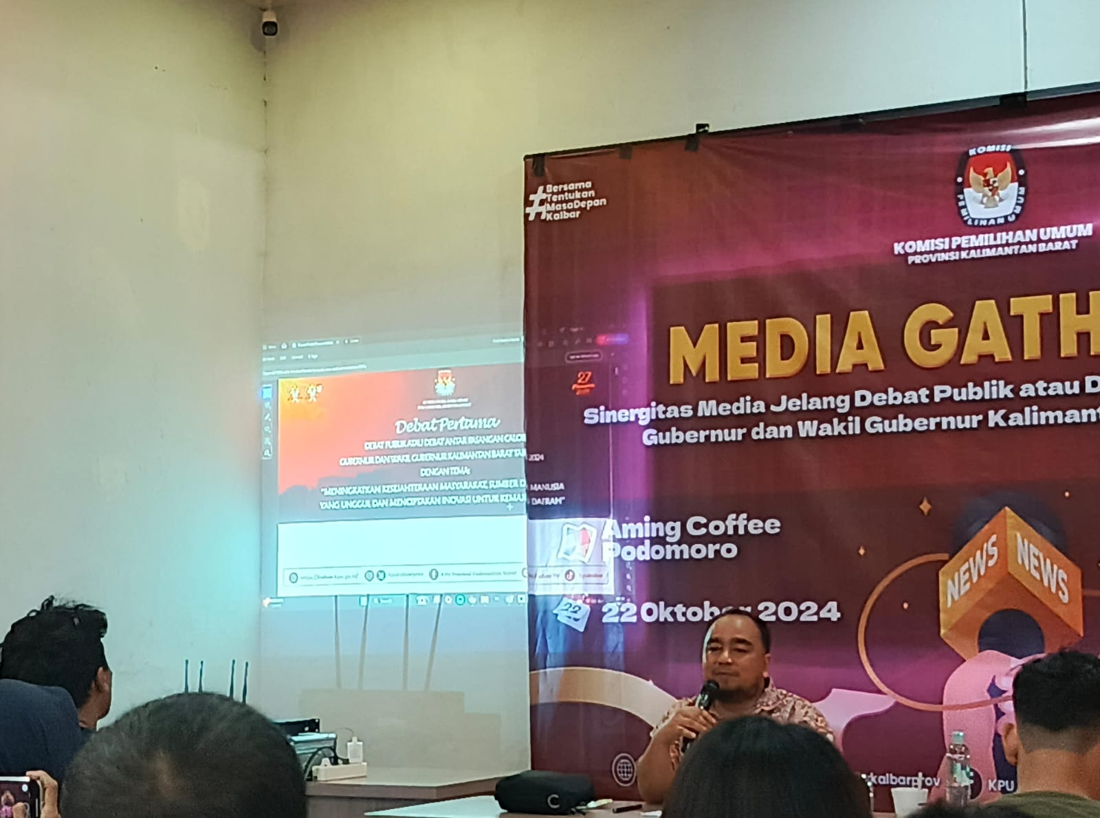 KPU Kalbar Harap Debat Publik Jadi Media Masyarakat Menilai Kemampuan Paslon