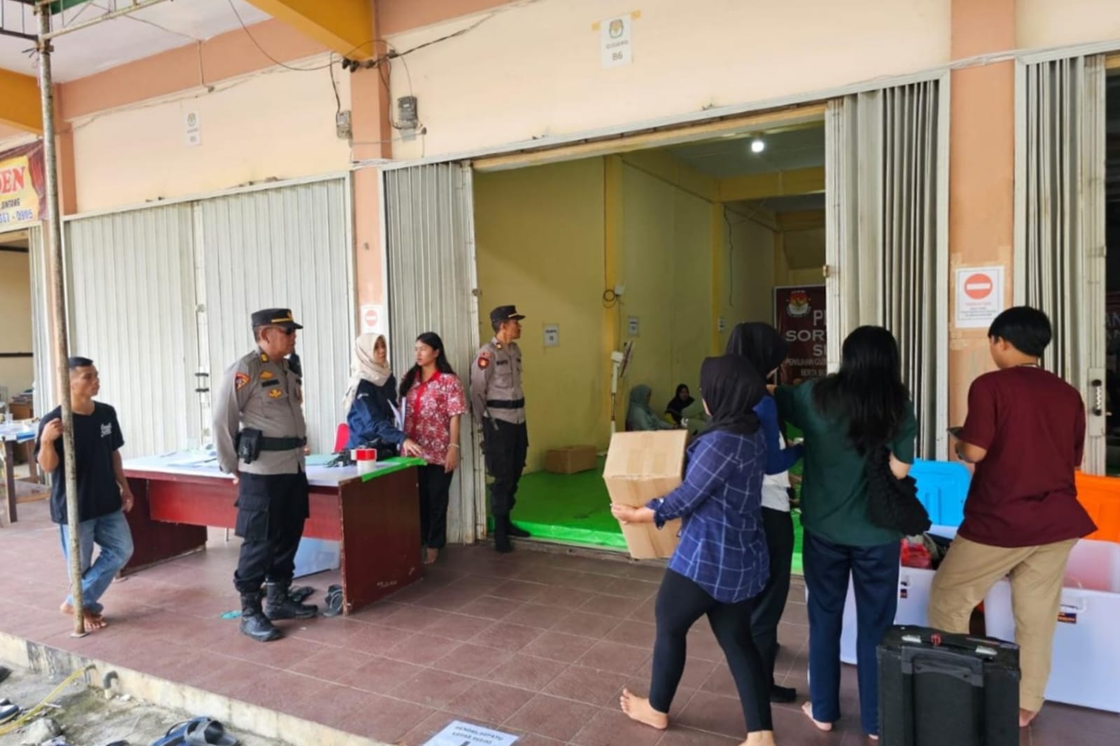 Polres Sintang Kawal Tahapan Pilkada Serentak