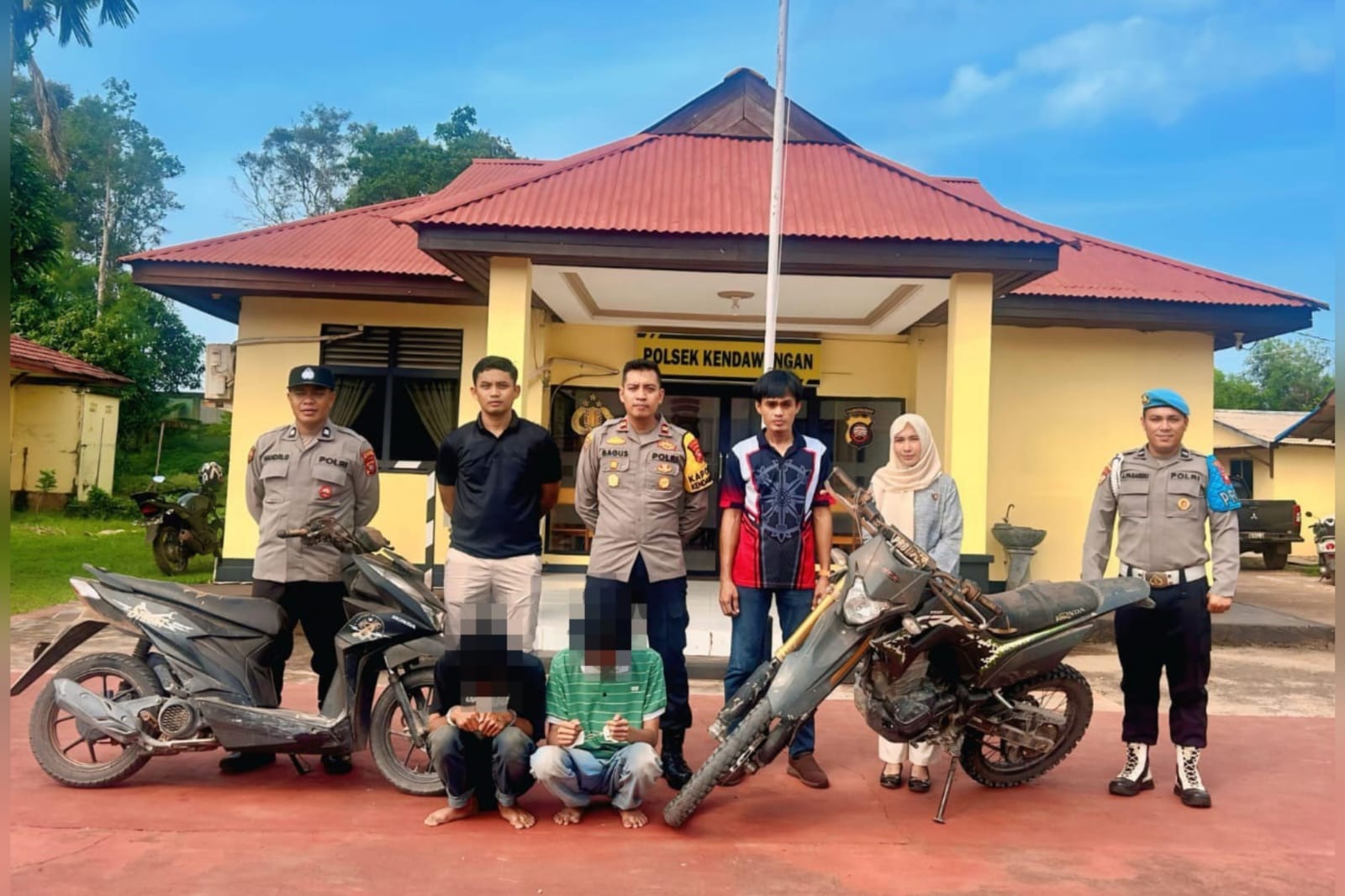 Dua Pemuda di Ketapang Dibekuk Polisi Karena Curanmor