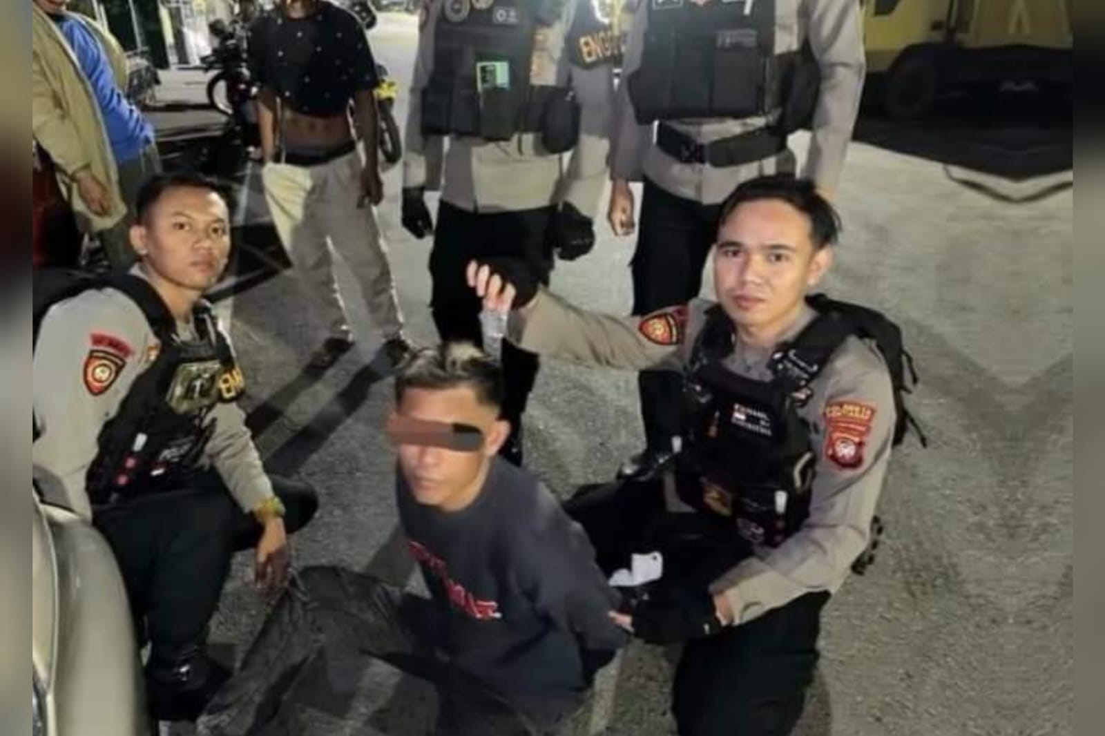 Tim Enggang Polresta Pontianak Amankan Pemuda Terkait Kasus Narkoba