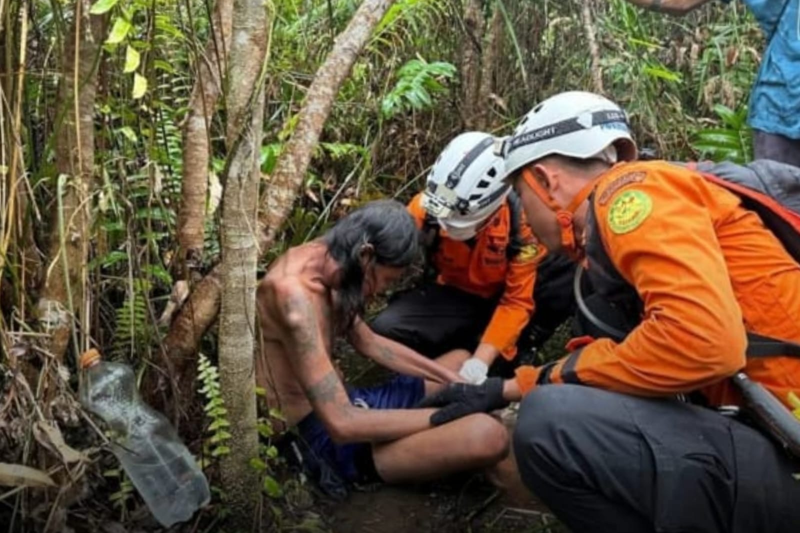 Seorang Pria Warga Desa Pak Utan Tersesat di Hutan Berhasil Ditemukan