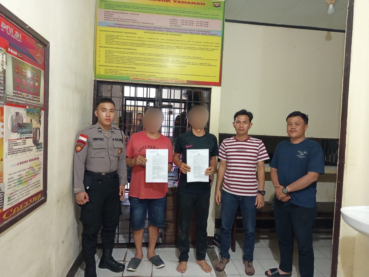 Polisi Tangkap Pelaku Judi Liong Fu di Hutan