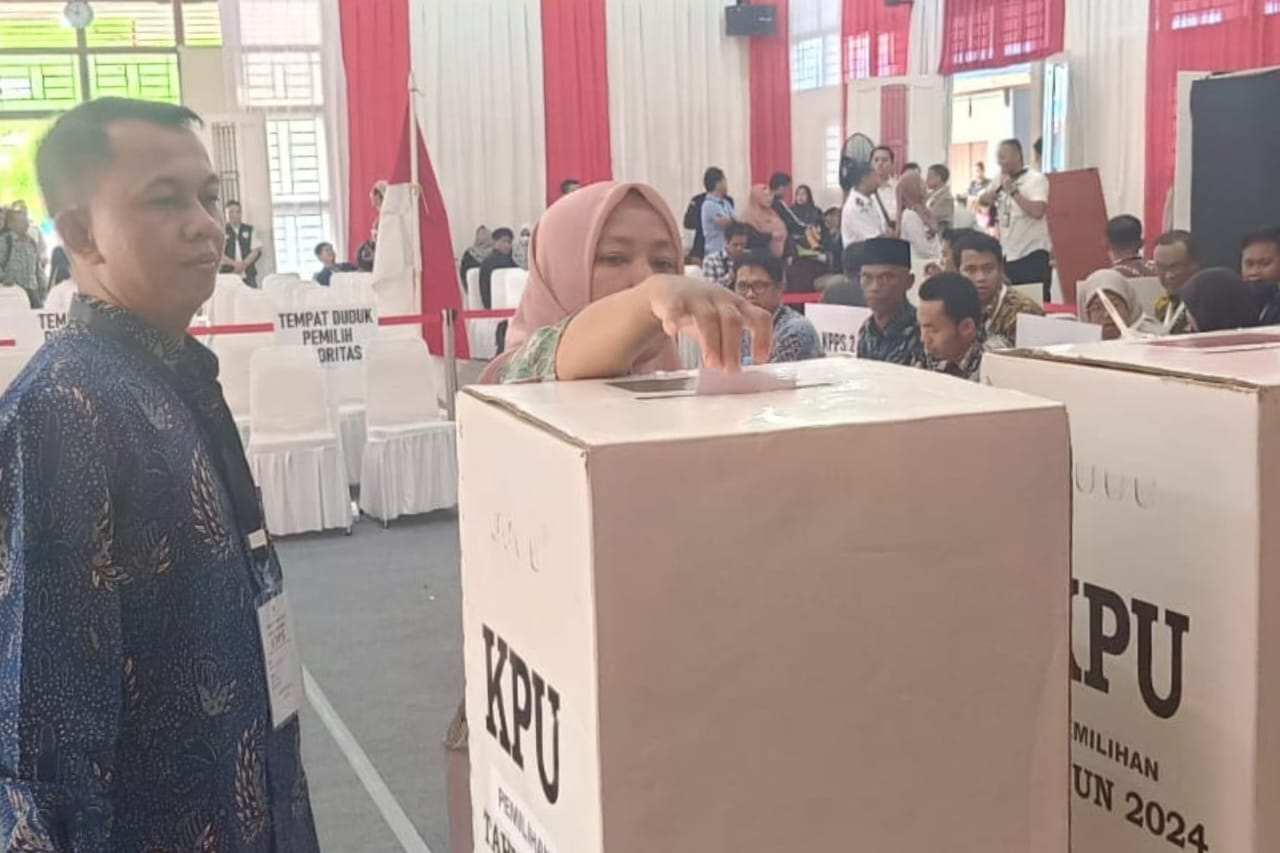 KPU Pontianak Gelar Simulasi Pemungutan Suara untuk Pastikan Kesiapan Pilkada 2024