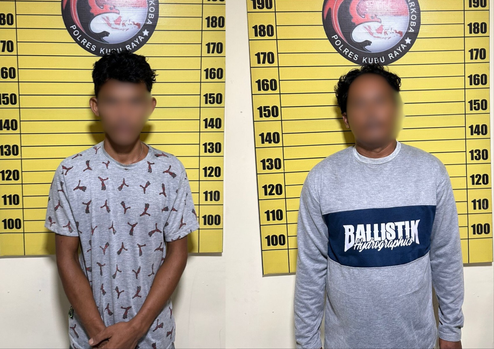 Dua Pengedar Sabu di Terentang Ditangkap Polisi