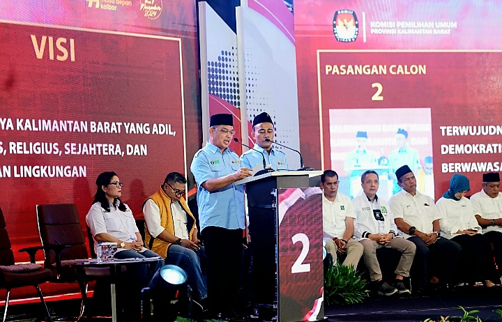 Visi Misi di Debat Ketiga, Norsan: Gubernur Baru untuk Kalbar Bermutu