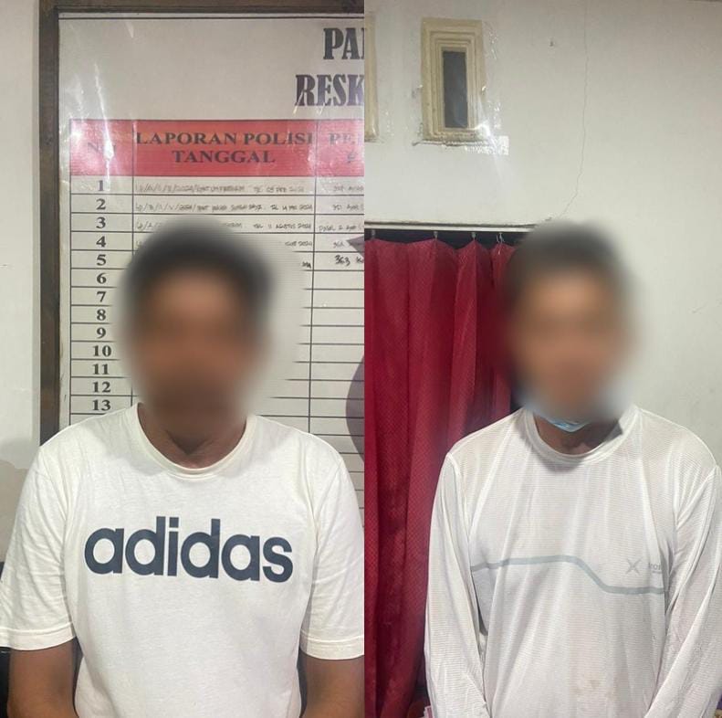 Dua Pelaku Perjudian Diringkus Polisi