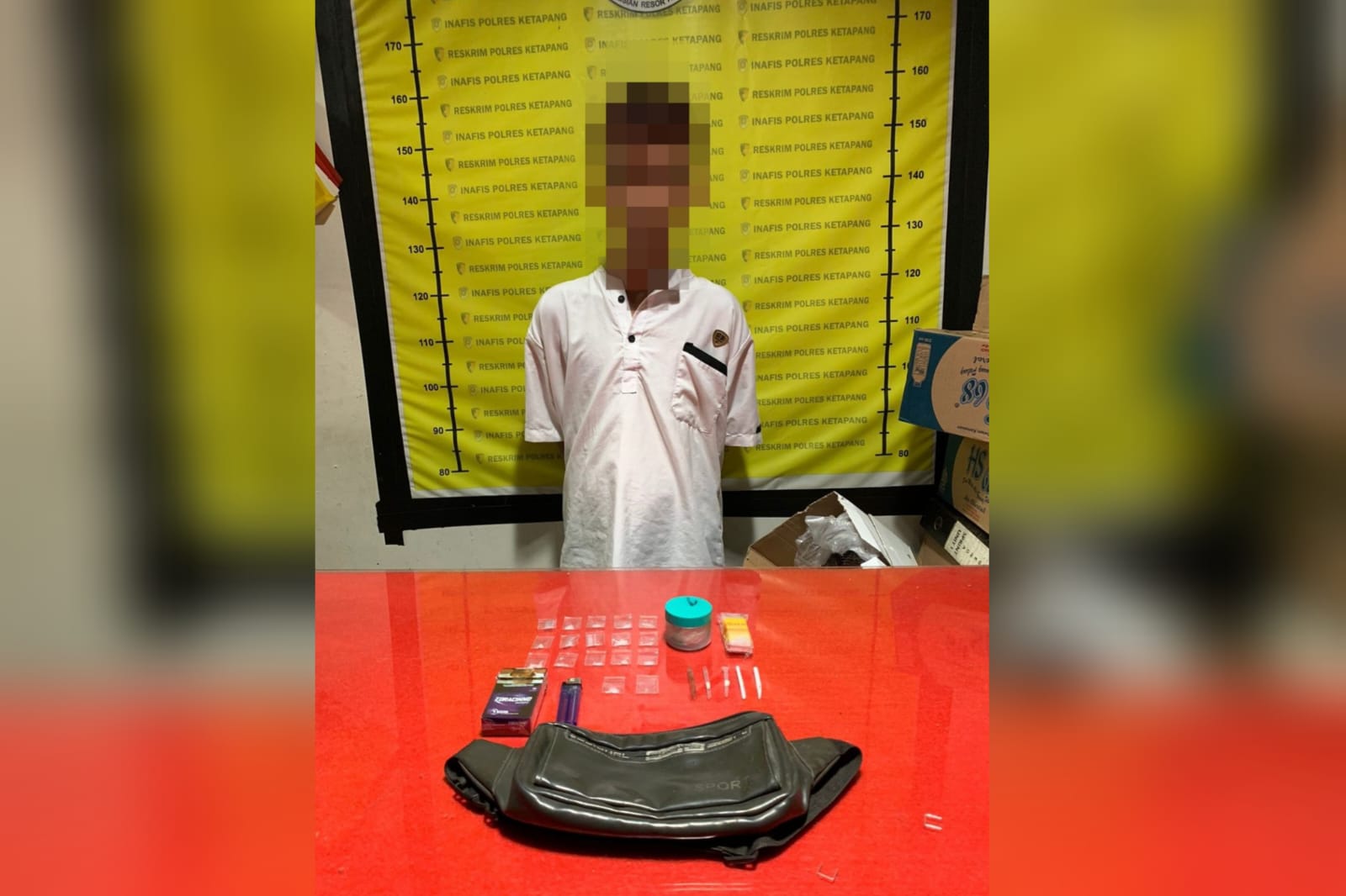 Pengedar Narkoba Ditangkap Satresnarkoba Polres Ketapang