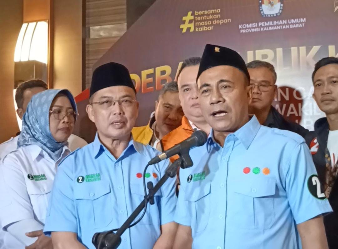 KPU Tetapkan Norsan – Krisantus Menang Pilgub Kalbar 2024