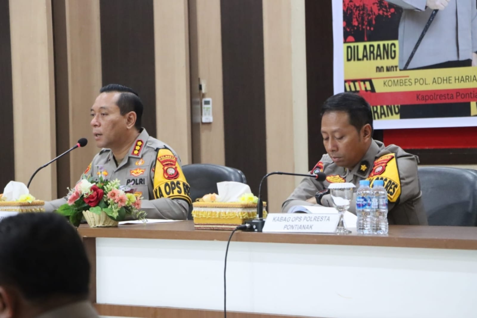 Polresta Pontianak Sampaikan Capaian Kinerja 2024 dan Persiapan Pengamanan Nataru dalam Press Release Akhir Tahun