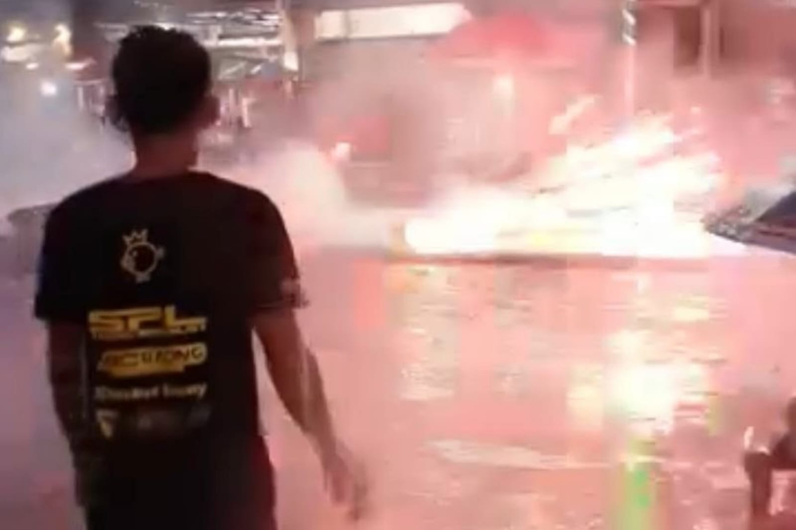 Insiden Kembang Api di Pasar Matang Suri Berujung Kepanikan Warga