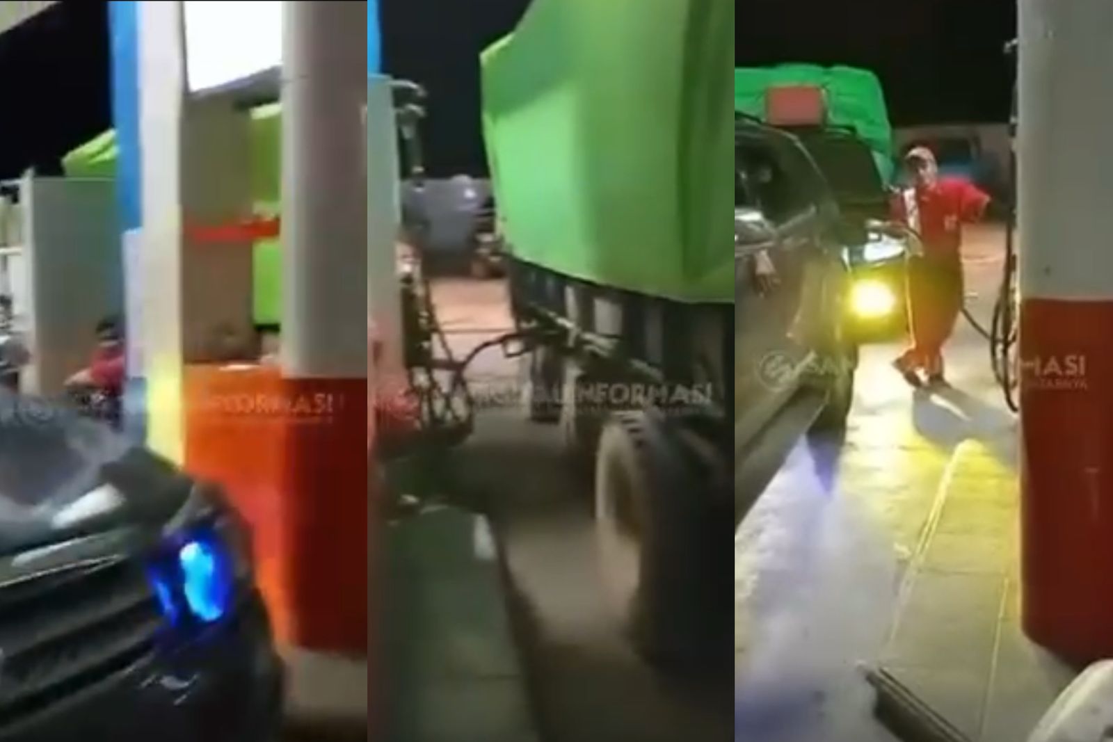 Supir Ekspedisi Keluhkan Sulitnya Isi BBM di SPBU Balai Belungai: Mobil Siluman Dah Duluan Dapat!