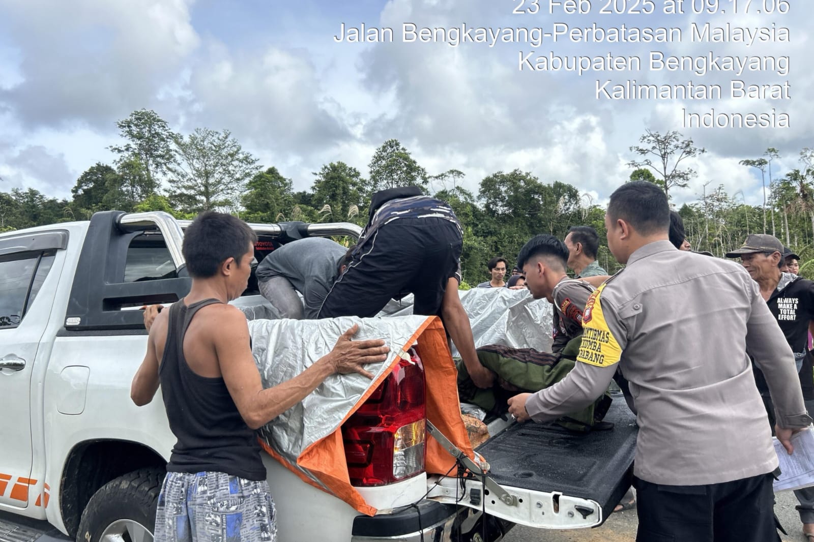 Tabrakan Maut di Jagoi Babang, Empat Orang Meninggal